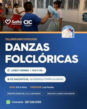 Danzas Folclóricas para infancias - CIC Gauchito Gil