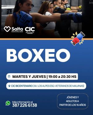 BOXEO EN EL CIC BICENTENARIO