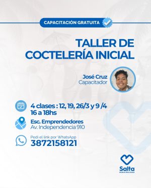 Taller de coctelería inicial COM 2 - 12/03/2026
