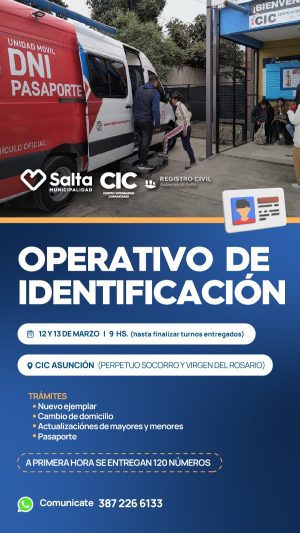 OPERATIVO DE IDENTIFICACIÓN - CIC ASUNCIÓN