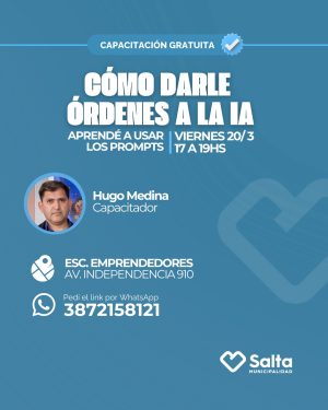 Cómo darle órdenes a la IA: aprendé a usar los PROMPTS - 20/03/2026