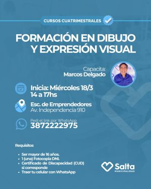 Curso cuatrimestral: Formación en dibujo y expresión visual - 18/03/2026