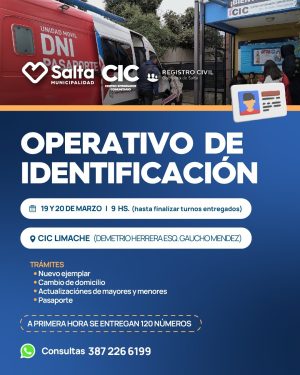 OPERATIVO IDENTIFICACION - CIC LIMACHE