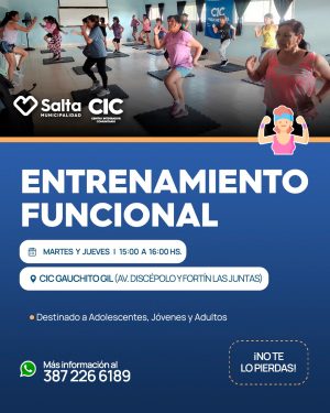 ENTRENAMIENTO FUNCIONAL-CIC Gauchito Gil