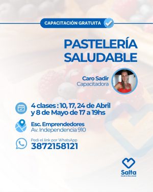 Pastelería saludable - 10/04/2026