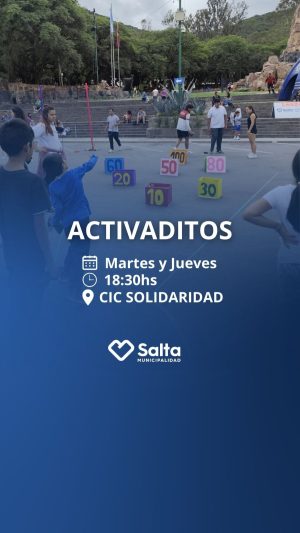 ACTIVADITOS CIC SOLIDARIDAD
