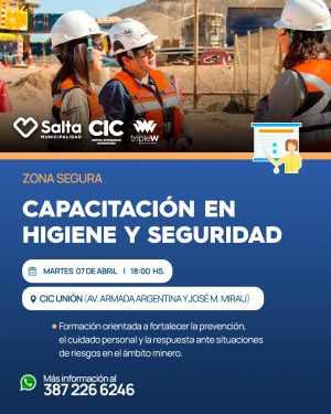 CAPACITACIÓN EN HIGIENE Y SEGURIDAD