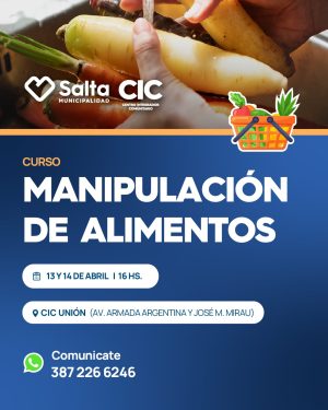 MANIPULACIÓN DE ALIMENTOS