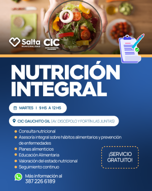 Nutrición Integral - CIC Gauchito Gil