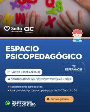 Espacio Psicopedagógico - CIC Gauchito Gil