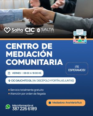 Centro de Mediación Comunitaria - CIC Gauchito Gil