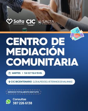 Centro de Mediación Comunitaria En CIC Bicentenario