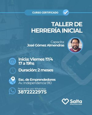 Taller de herrería inicial COM 2 - 17/04/2026