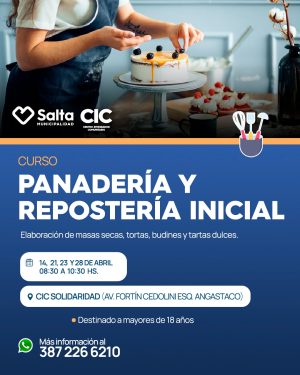 Panadería y Repostería Inicial CIC SOLIDARIDAD