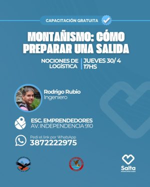 Montañismo: Cómo preparar una salida. Nociones de logística - 30/04/2026