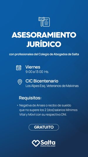 Asesoramiento Jurídico en CIC Bicentenario
