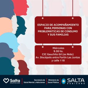 ESPACIO DE ACOMPAÑAMIENTO PARA PERSONAS CON PROBLEMAS DE CONSUMO Y SUS FAMILIAS-CIC GAUCHITO GIL