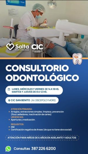 CONSULTORIO ODONTOLOGICO- CIC SAN BENITO