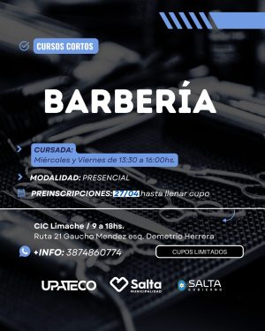 BARBERIA UPATECO (Universidad Provincial de la Administración, Tecnología y Oficios) - CIC LIMACHE