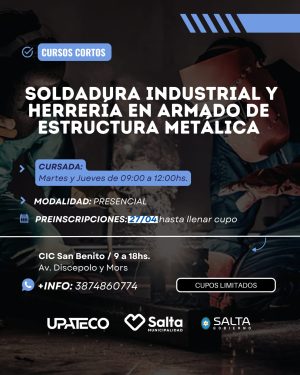 SOLDADURA INDUSTRIAL Y HERRERIA EN ARMADO DE ESTRUCTURA METALICA- CIC SAN BENITO