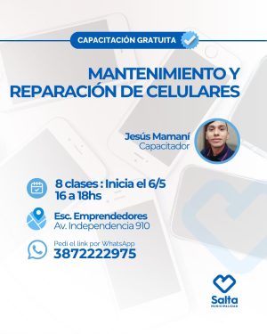 Mantenimiento y reparación de celulares - 06/05/2026