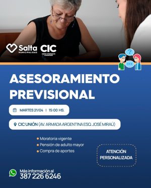 ASESORAMIENTO PREVISIONAL - CIC UNIÓN