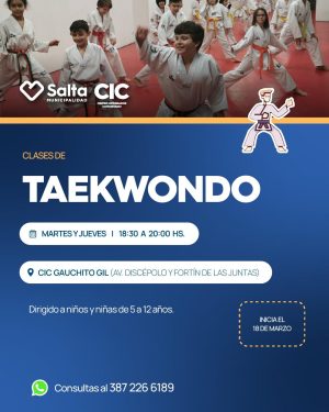 Taekwondo Infantil - CIC Gauchito Gil