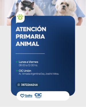 ATENCIÓN PRIMARIA ANIMAL - CIC UNIÓN