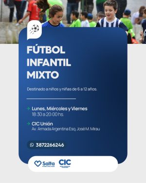 FÚTBOL INFANTIL MIXTO - CIC UNIÓN