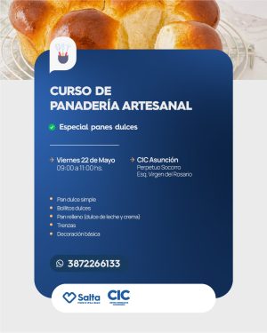 CURSO DE PANADERÍA ARTESANAL