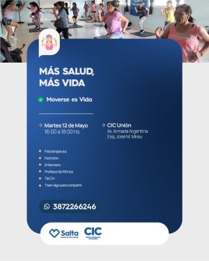 MÁS SALUD, MÁS VIDA - CIC UNIÓN