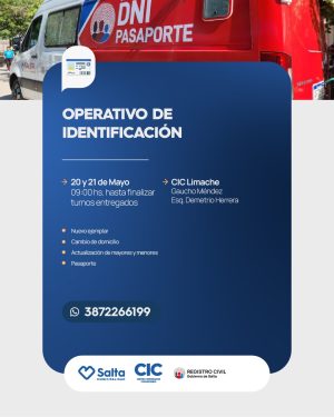 OPERATIVO DE IDENTIFICACION - CIC LIMACHE