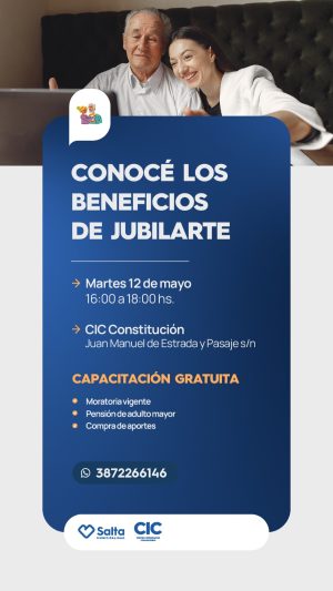 CONOCE LOS BENEFICIOS DE JUBILARTE - CIC CONSTITUCION