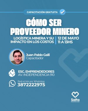 Cómo ser proveedor minero - 12/05/2026
