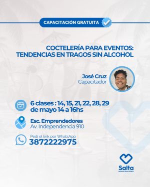 Coctelería para eventos: Tendencias en tragos sin alcohol - 14/05/2026