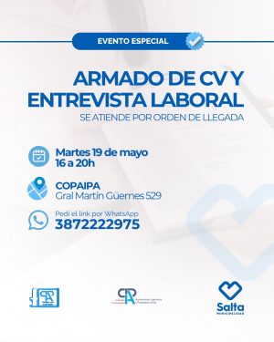 Armado de CV y entrevista laboral - 19/05/2026