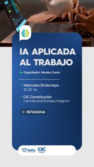 IA APLICADA AL TRABAJO - CIC CONSTITUCIÓN