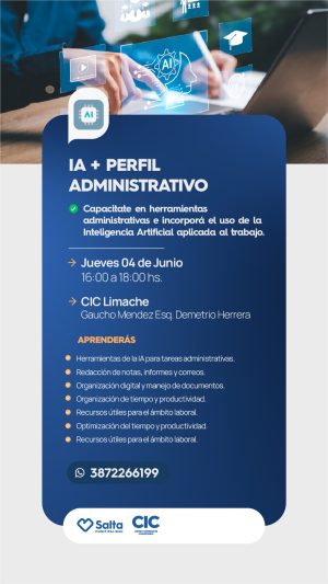 IA + PERFIL ADMINISTRATIVO - CIC LIMACHE