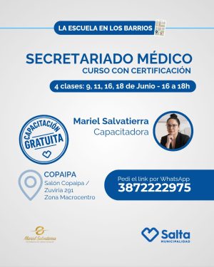 Secretariado médico - 09/06/2026