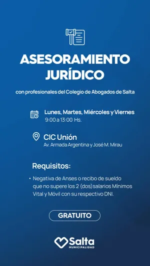 ASESORAMIENTO JURÍDICO - CIC UNIÓN