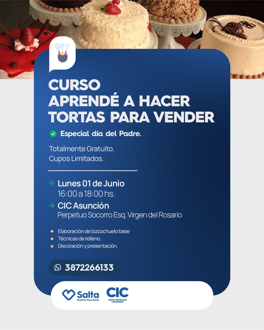APRENDE A HACER TORTAS PARA VENDER
