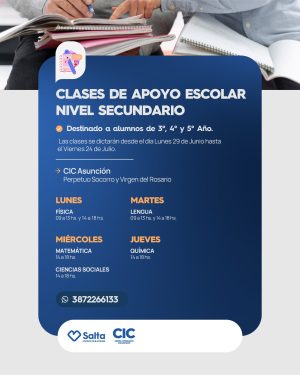APOYO ESCOLAR DE CIENCIAS SOCIALES-NIVEL SECUNDARIO 3°, 4°, 5°