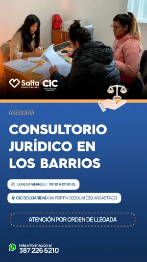 ASESORAMIENTO JURIDICO. CIC SOLIDARIDAD