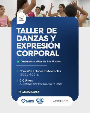 TALLER DE DANZAS Y EXPRESIÓN CORPORAL - COMISIÓN  I  - CIC UNIÓN