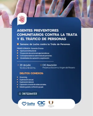 AGENTES PREVENTORES COMUNITARIO CONTRA LA TRATA Y TRAFICO DE PERSONAS