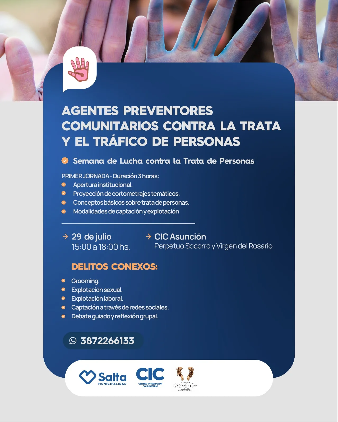 AGENTES PREVENTORES COMUNITARIO CONTRA LA TRATA Y TRAFICO DE PERSONAS