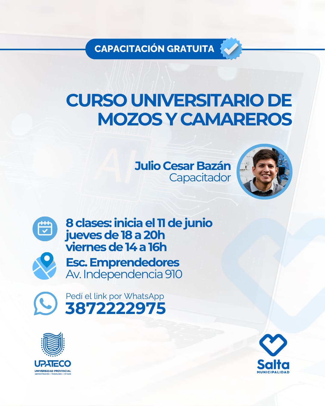 Curso universitario de mozos y camareros - 11/06/2026
