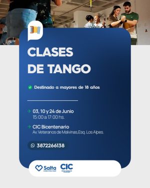 Clases de Tango en CIC Bicentenario