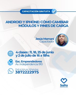 Android y Iphone: Como cambiar módulos y pines de carga - 11/06/2026