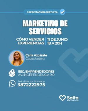 Marketing de servicios: como vender experiencias - 11/06/2026